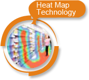 Heat map technology